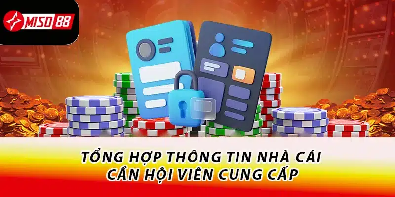 Khám Phá Quyền Riêng Tư Miso88 - Đảm Bảo An Tâm Cá Cược 1 Tổng hợp thông tin nhà cái cần hội viên cung cấp